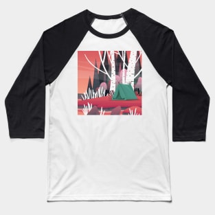 Landscape Art Lake Baseball T-Shirt